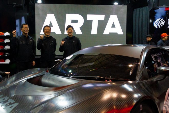 2018年、ARTAは高木真一と福住仁嶺にホンダNSX GT3を託してスーパーGT300クラスを戦う