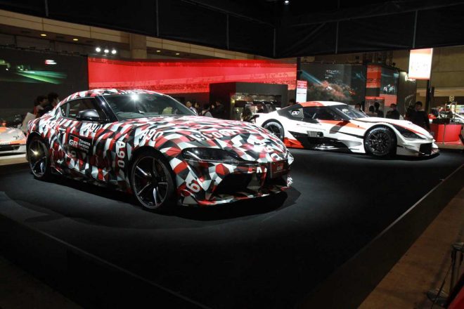 A90型スープラとGRスープラ スーパーGTコンセプト