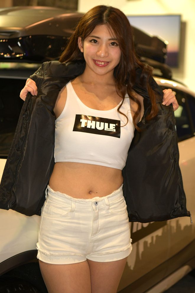 東京オートサロン2019コンパニオンギャラリー椎名有香里／THULE