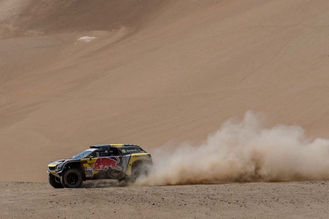 セバスチャン・ローブ（プジョー3008DKR）