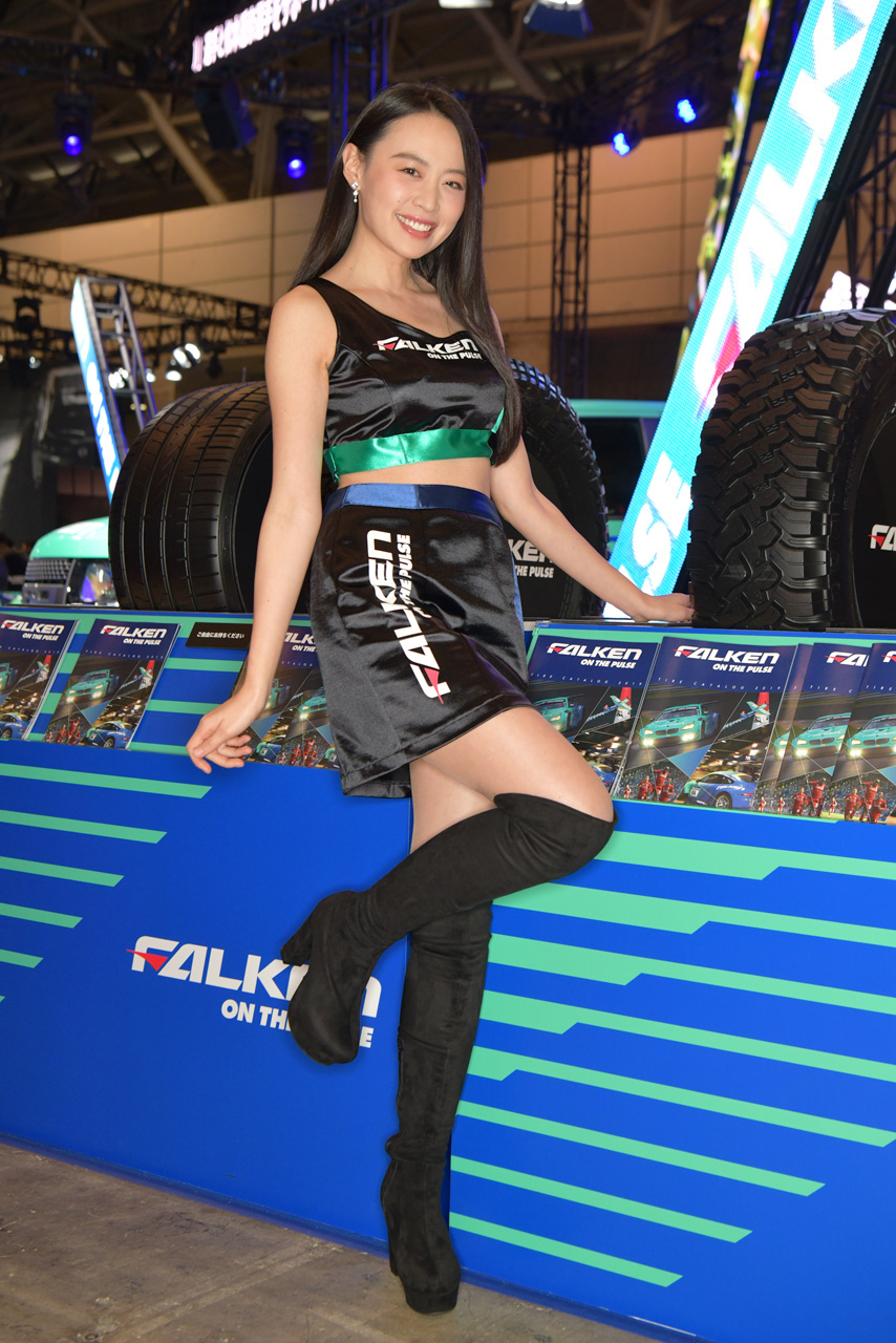 東京オートサロン2019コンパニオンギャラリー千倉里菜／ファルケン