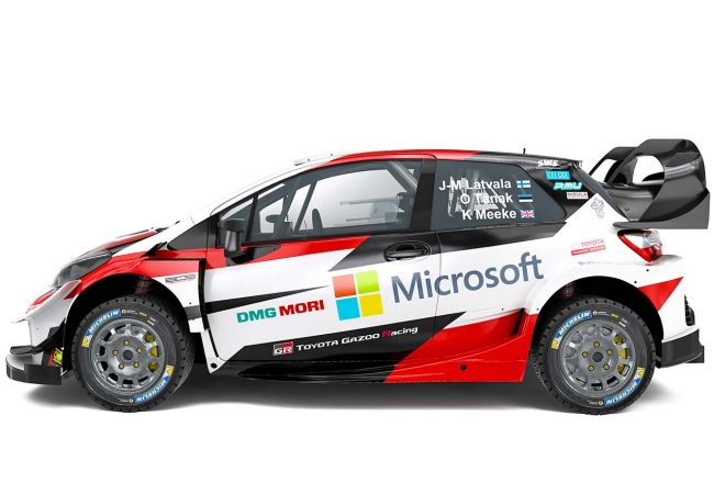 トヨタが公開した2019年仕様のトヨタ・ヤリスWRC