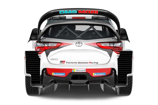トヨタが公開した2019年仕様のトヨタ・ヤリスWRC