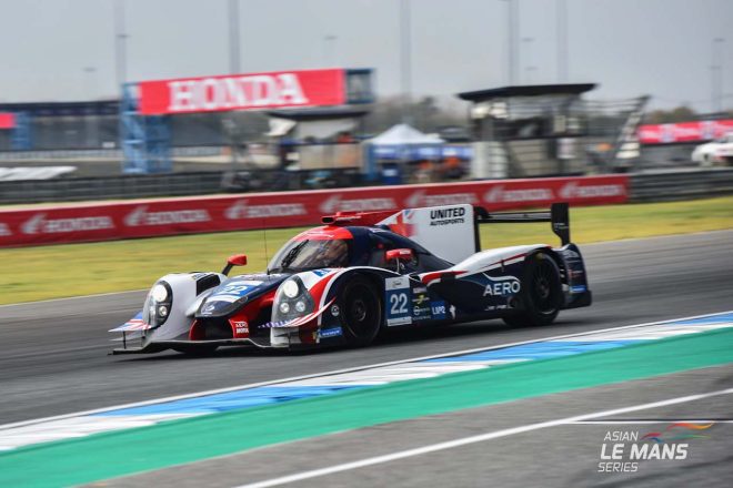 シーズン初優勝を飾ったユナイテッド・オートスポーツの22号車リジェJS P2・ニッサン