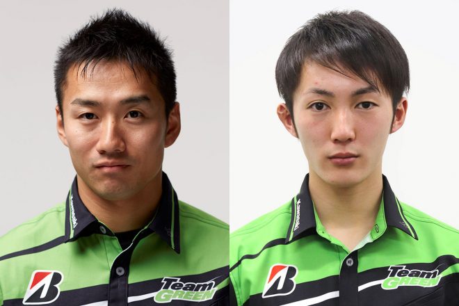 渡辺一馬（左）と岩戸亮介（右）