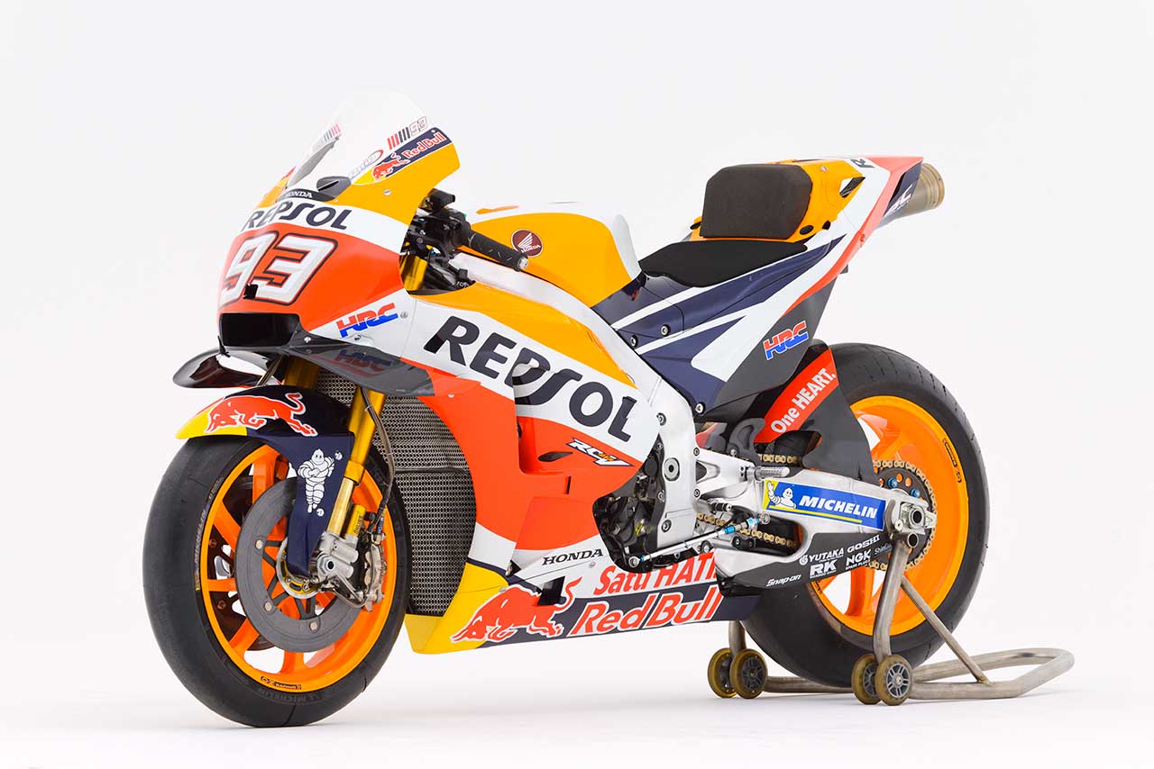 2018年型RC213Vマルケス車