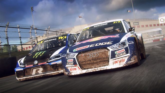 今作はWorldRX世界ラリークロス選手権の公式ゲームにもなっており、2018年シーズンのデータが収録されている