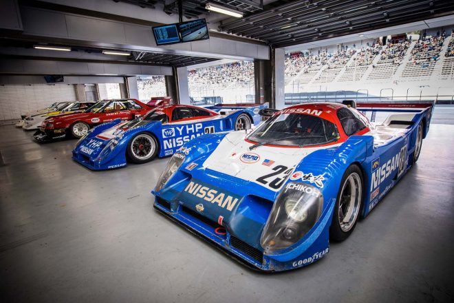 91年のデイトナ24時間で総合優勝を果たしたニッサンR91CP