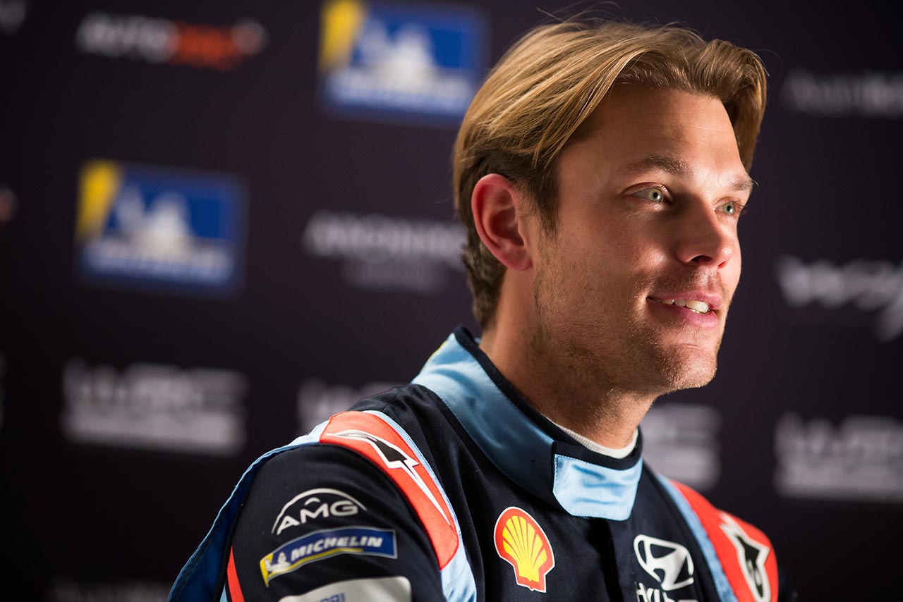 2019年もヒュンダイからシリーズにフル参戦するアンドレアス・ミケルセン