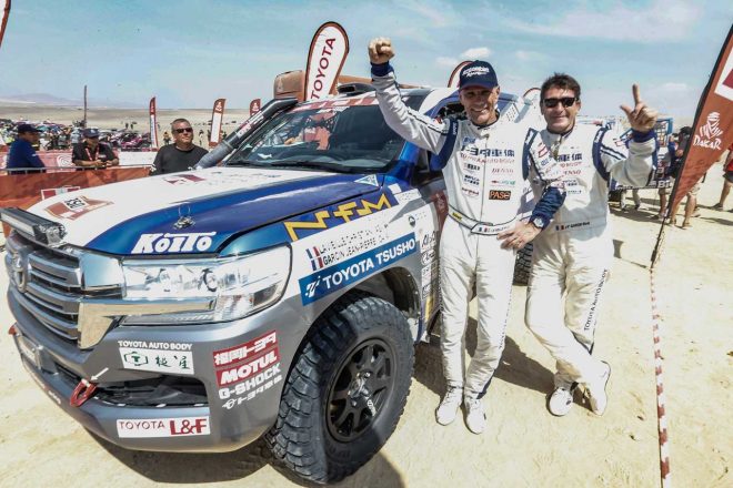 市販車部門優勝のクリスチャン・ラビエル／ジャン・ピエール-ギャルサン組350号車