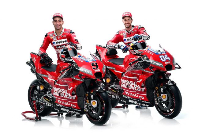 ドゥカティファクトリーが2019年のMotoGP参戦体制を発表。デスモセディチGP 19も初お披露目