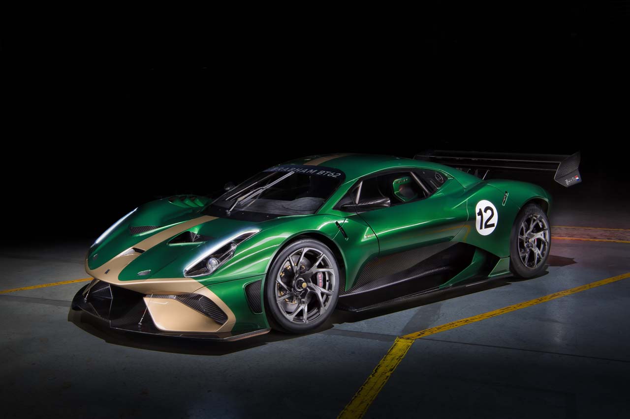 BT62はデビッド・ブラバムが創設したブラバム・オートモーティブの第1号モデル