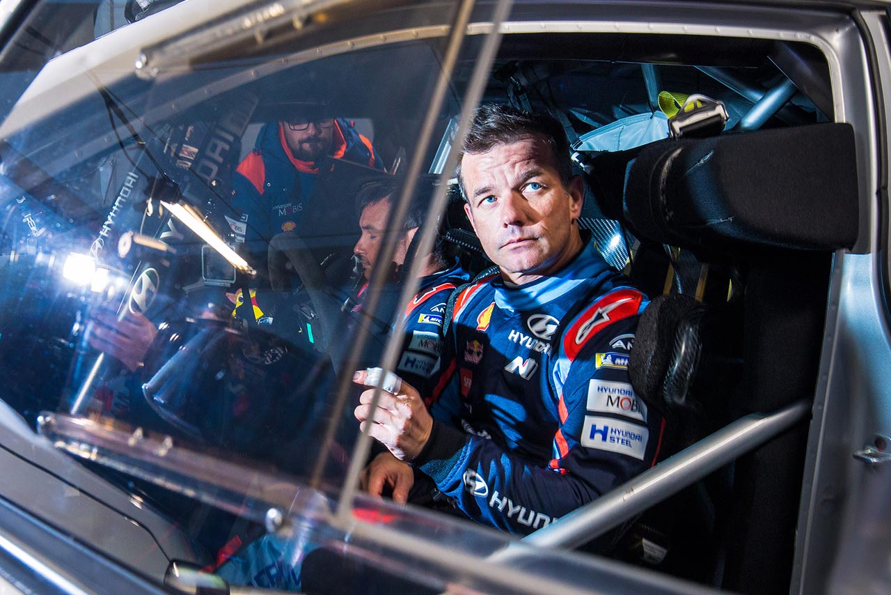 WRC第1戦モンテカルロに向けた事前テストに参加したセバスチャン・ローブ