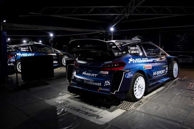 Mスポーツ・フォードのフォード・フィエスタWRC