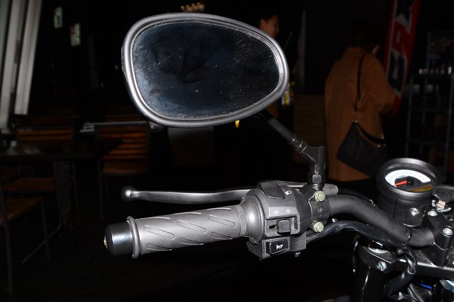 レジェンド150Sの左ハンドル