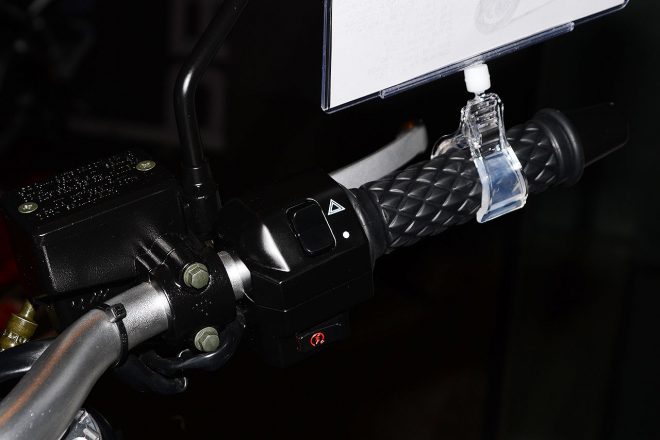 ジェントルマン200の右ハンドル回り