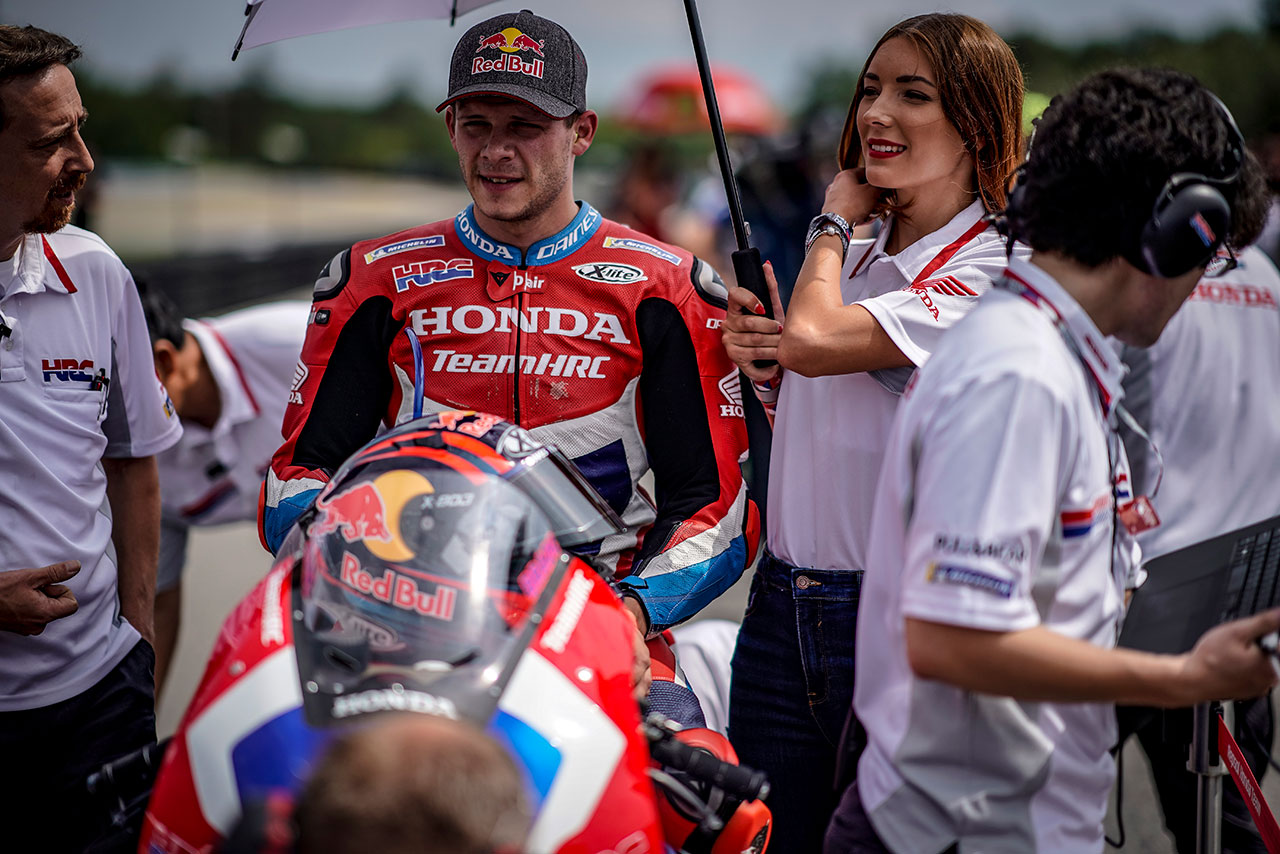 トレーニング中に負傷したホルヘ・ロレンソの代役でセパンテストに参加することになったステファン・ブラドル