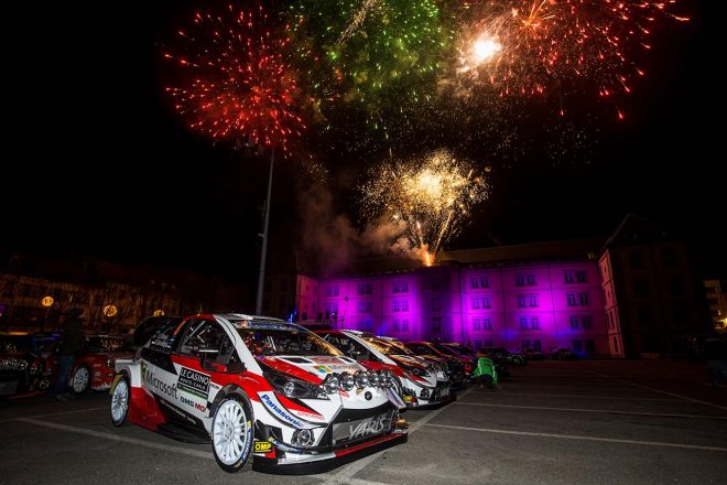2019年も3台体制でWRCに参戦するトヨタ・ヤリスWRC