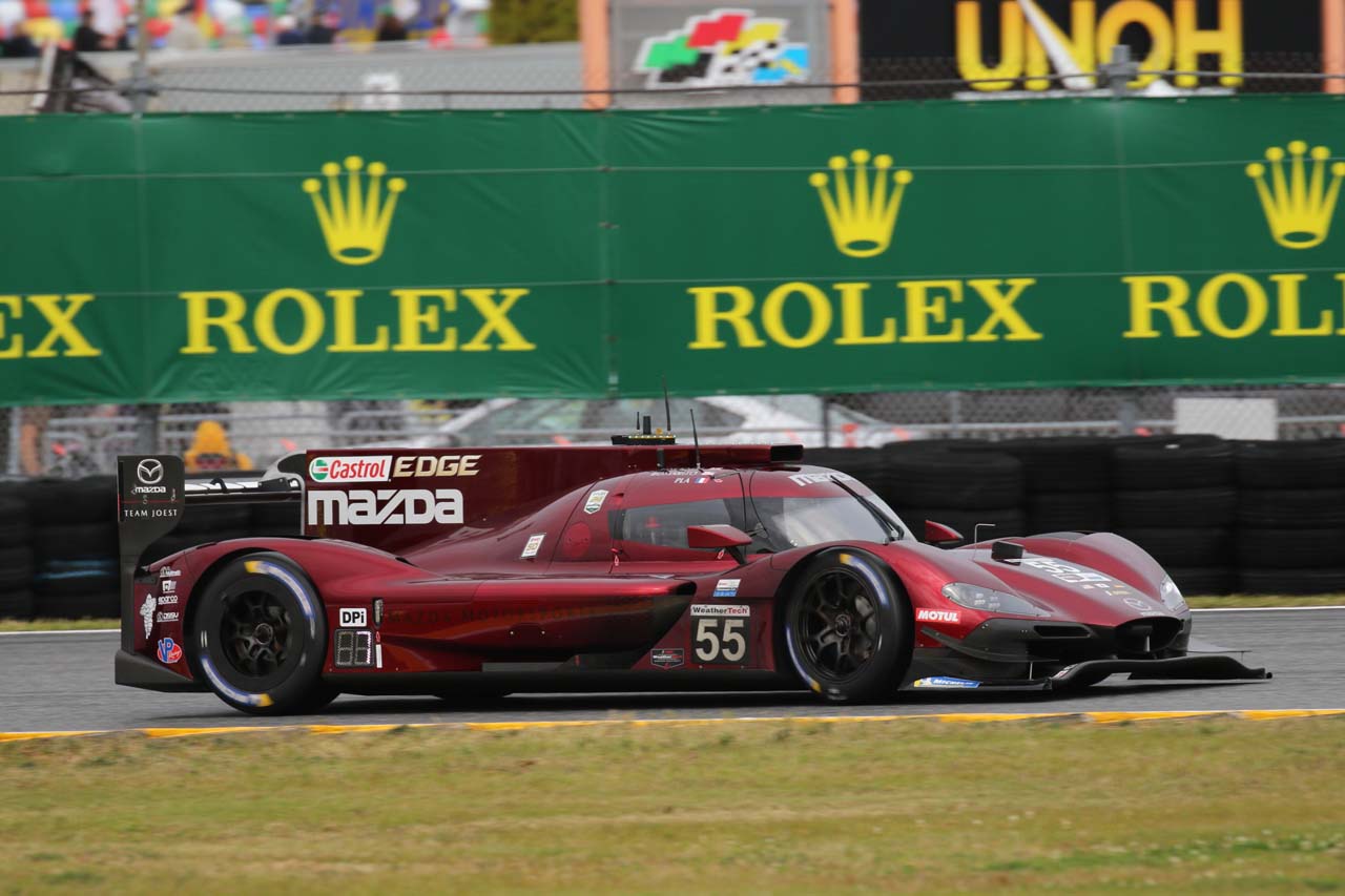 予選4番手つけた55号車マツダRT24-P