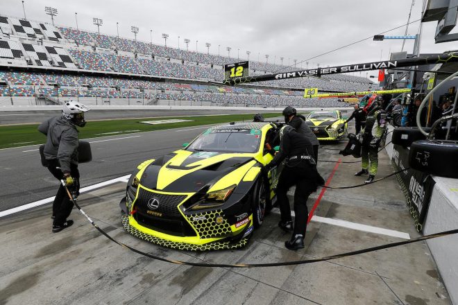 エイム・バッサー・サリバンの12号車レクサスRC F GT3