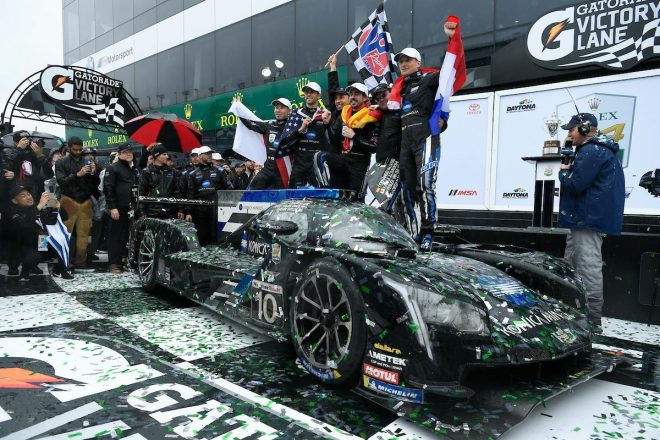 コニカミノルタ・キャデラックDPi-V.R（ウェイン・テイラー・レーシング）のデイトナ制覇は2017年以来、2年ぶり