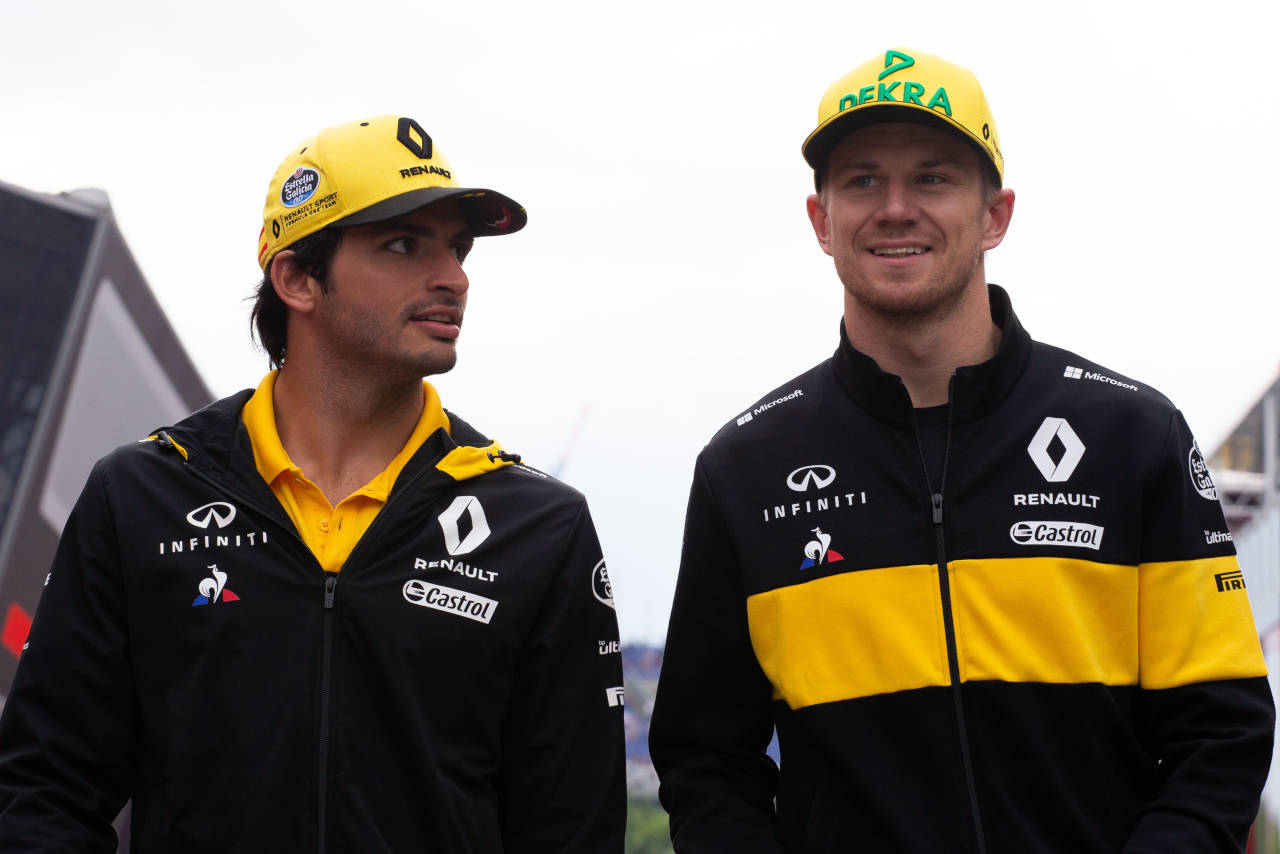 2018年F1第9戦オーストリアGP　カルロス・サインツJr.＆ニコ・ヒュルケンベルグ