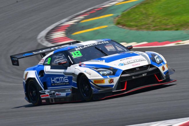KCMGが走らせる2018年型ニッサンGT-RニスモGT3