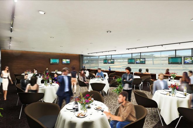 MotoGP日本グランプリ時のエグゼクティブスイートのイメージイラスト