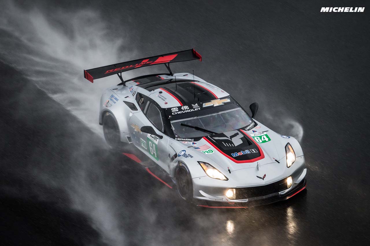 WEC第5戦上海にスポット参戦したコルベット・レーシングの64号車シボレー・コルベットC7.R