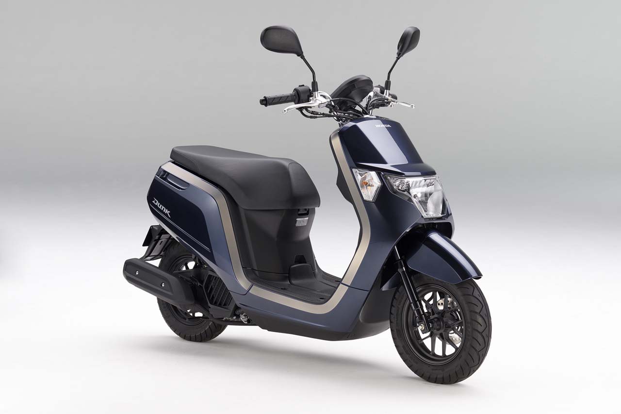 ホンダ・ダンク（イオンブルーメタリック）