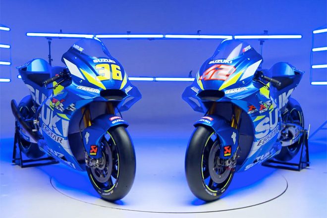 ジョアン・ミルとアレックス・リンスの2019年型スズキGSX-RR