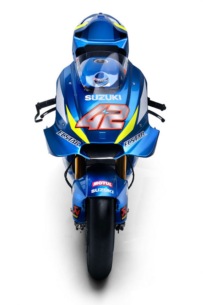 2019年型スズキGSX-RR　フロントカウル（アレックス・リンス機）
