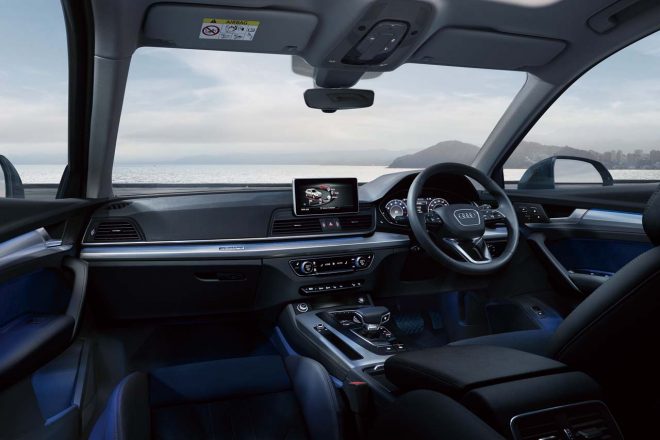 アウディQ5 TDI ファーストエディション・ブラックスタイリング-インテリア