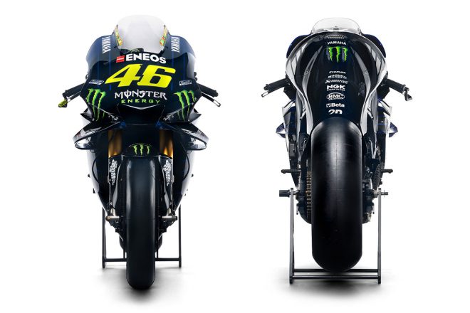 2019年型ヤマハYZR-M1（バレンティーノ・ロッシ機）