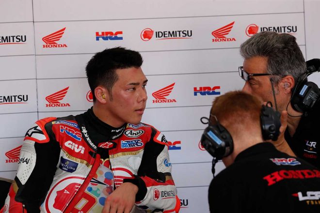 終盤にタイムを更新して7番手につけた中上