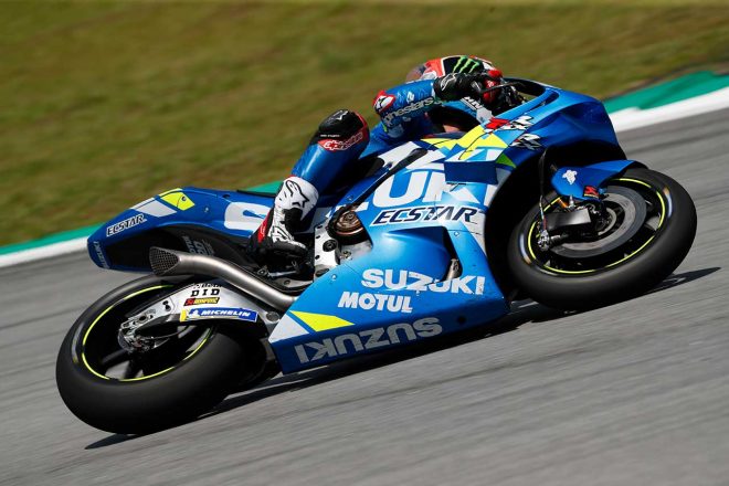 スズキのエースとして2019年シーズンに挑むリンスは2番手につけた