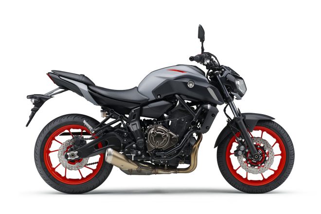 ヤマハMT-07 ABS（マットライトグレーメタリック4）