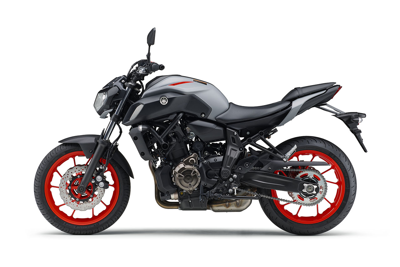 ヤマハMT-07 ABS（マットライトグレーメタリック4）