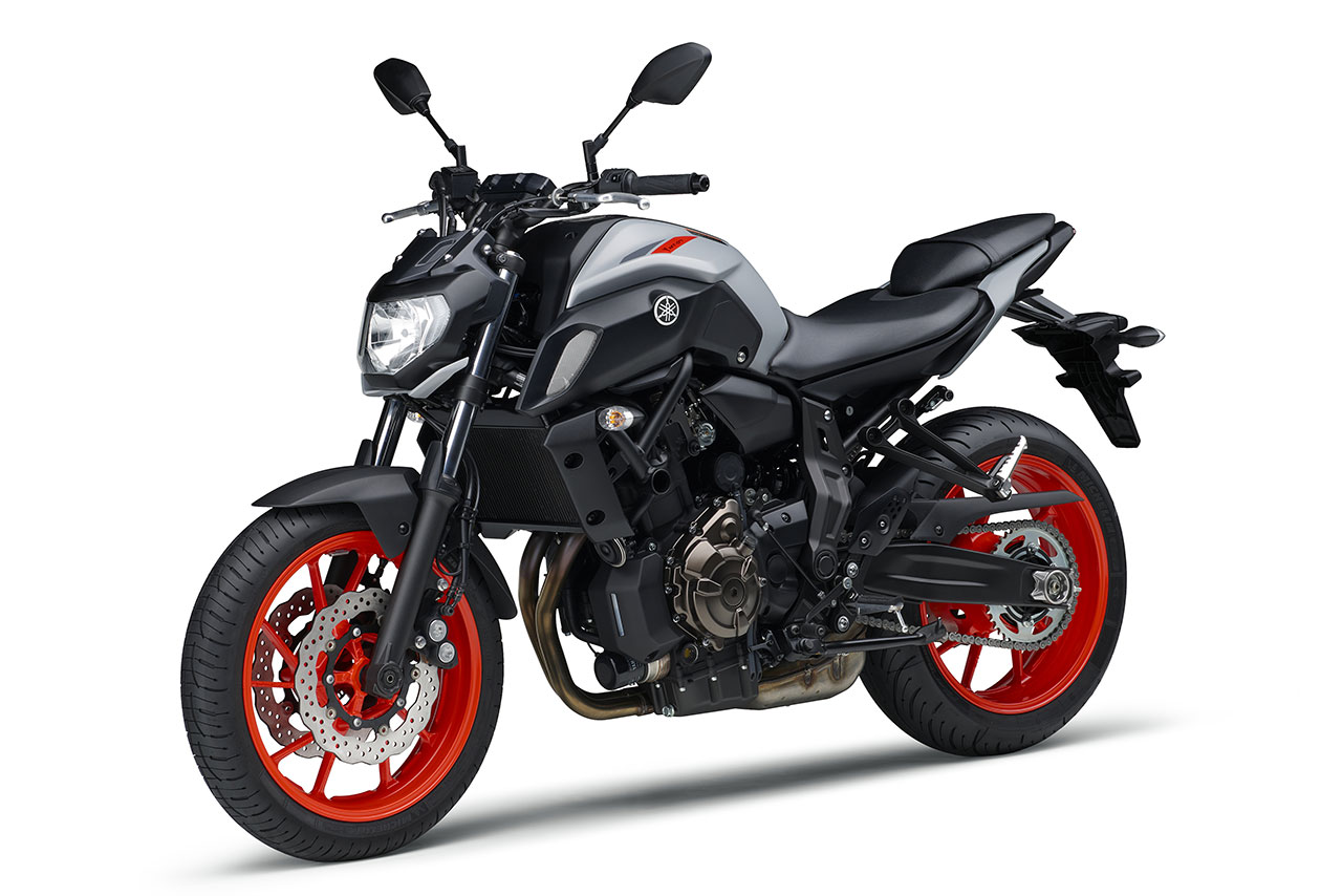 ヤマハMT-07 ABS（マットライトグレーメタリック4）