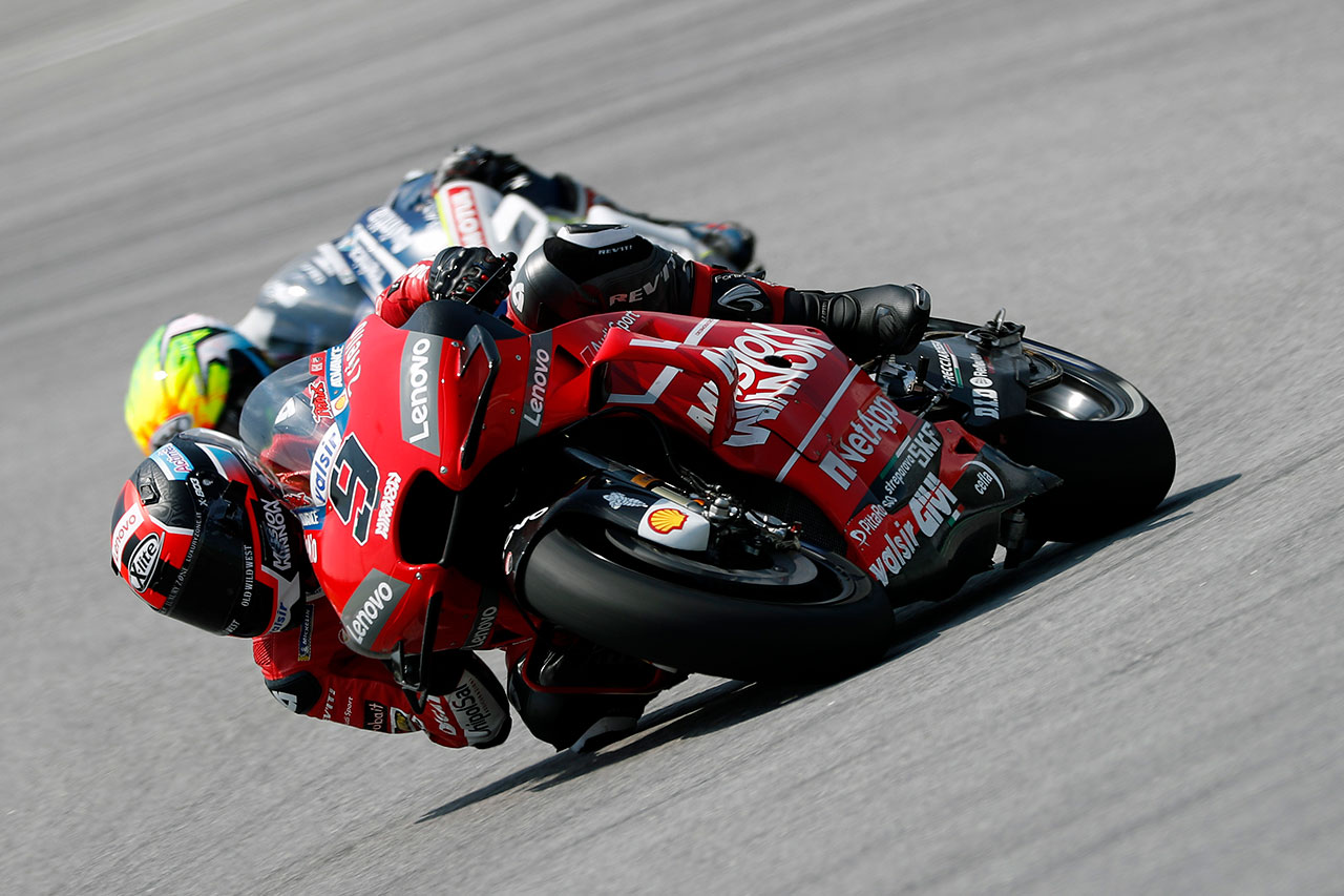 セパンテスト3日間総合でトップタイムをマークしたペトルッチ。ファクトリーチーム移籍早々幸先よくテストを終了