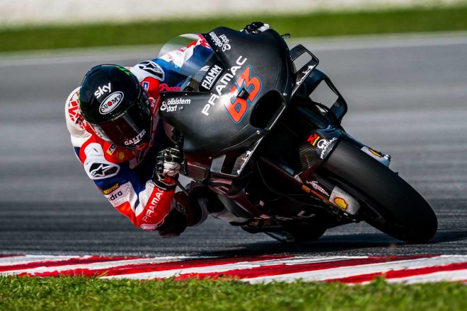 MotoGPルーキーながら総合2番手につけたバニャイア