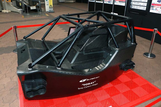 DTMとの共通規格『CLASS1』に則ったGT500クラスのカーボン製モノコック