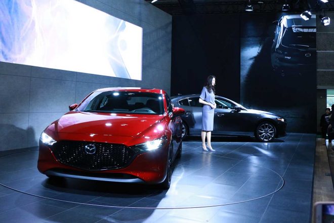 マツダブースの様子