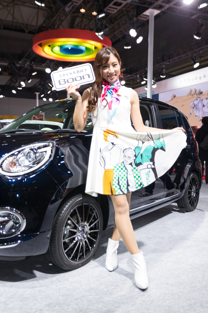 大阪オートメッセ2019コンパニオンギャラリー西山絵里香／ダイハツ