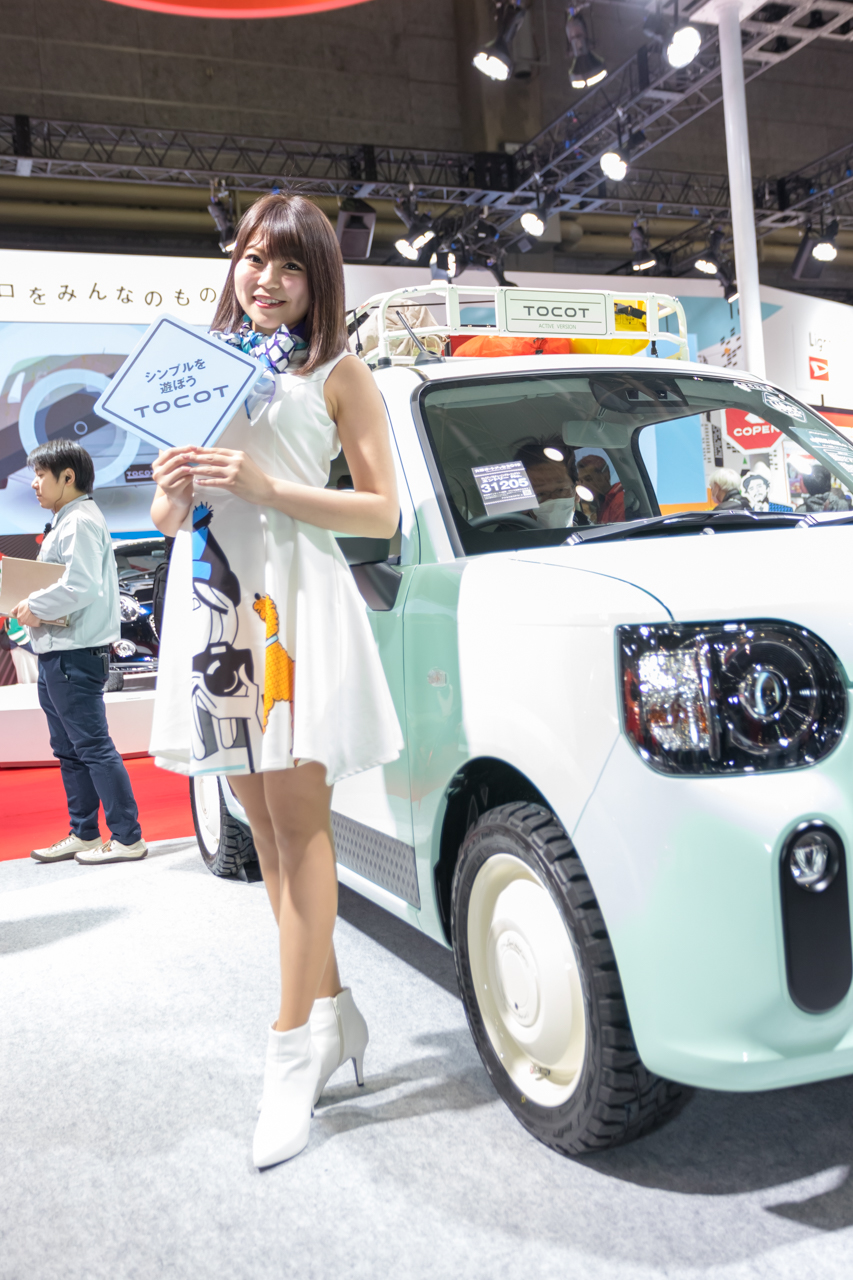 大阪オートメッセ2019コンパニオンギャラリー百瀬あやな／ダイハツ