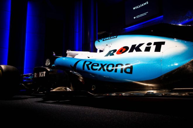ウイリアムズF1が新マシンカラーリングを発表