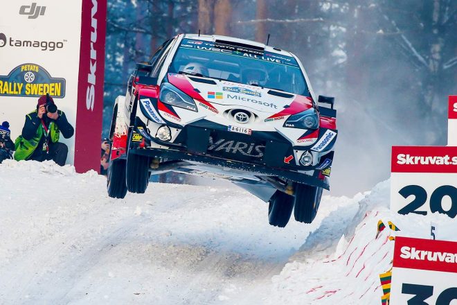 2018年のWRC第2戦スウェーデンの様子