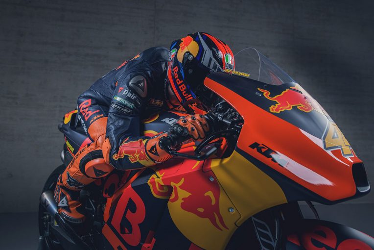 MotoGPクラス参戦3年目のKTMファクトリー、2019年仕様RC16各部ショット 