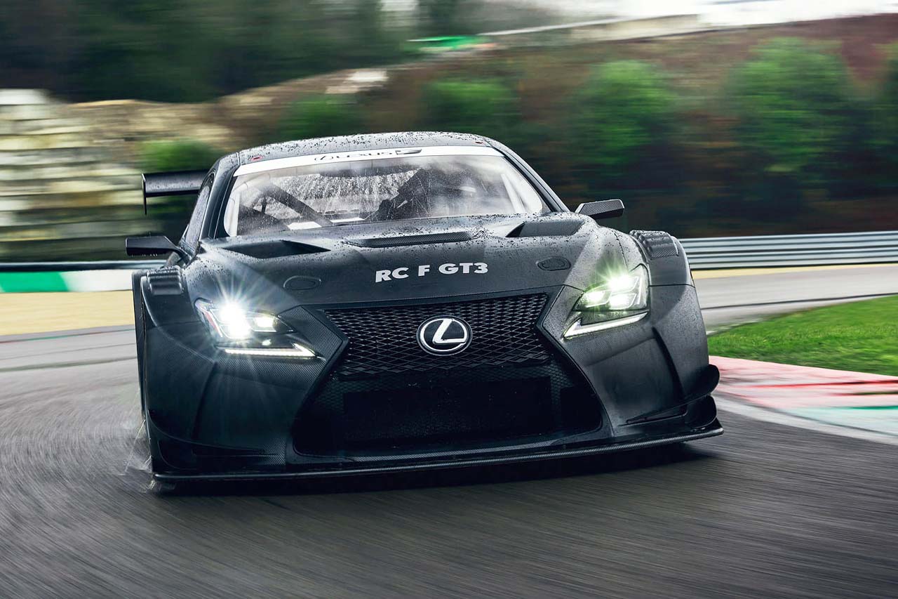 パニス・バルテズ・コンペティションとテック1・レーシングの合同チームがブランパンGTシリーズで走らせるレクサスRC F GT3