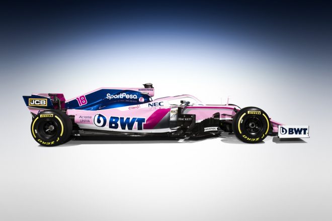 スポーツペサ・レーシング・ポイントF1が2019年型マシンのカラーリングを発表